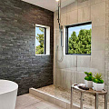 Сланец чёрный (Неоклассика) 3Д панели из натурального камня