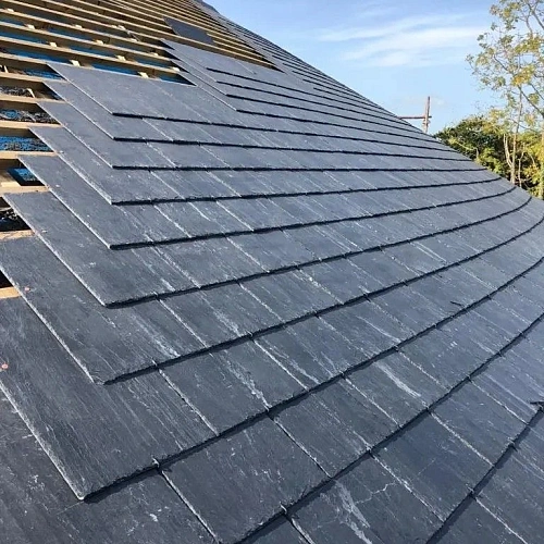 Сланец чёрный (кровельный) 200х400 мм.