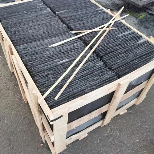 Сланец чёрный (кровельный) 200х400 мм.