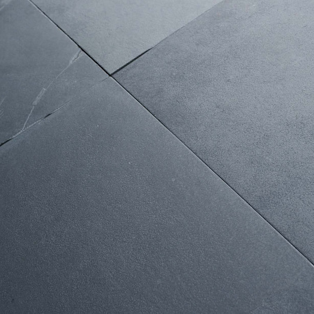Плитка из сланца чёрный 600×600мм браш
