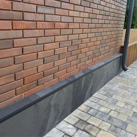 Плитка из сланца чёрный 600×1200мм натуральный скол
